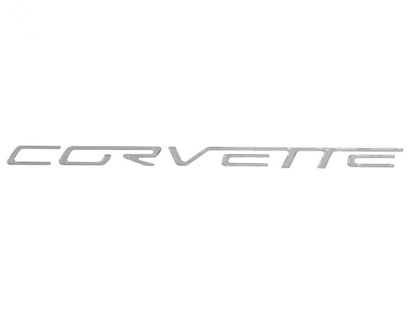 05 13 Corvette Rear Bumper Lettering Kit Polyurethane Corvette Depot