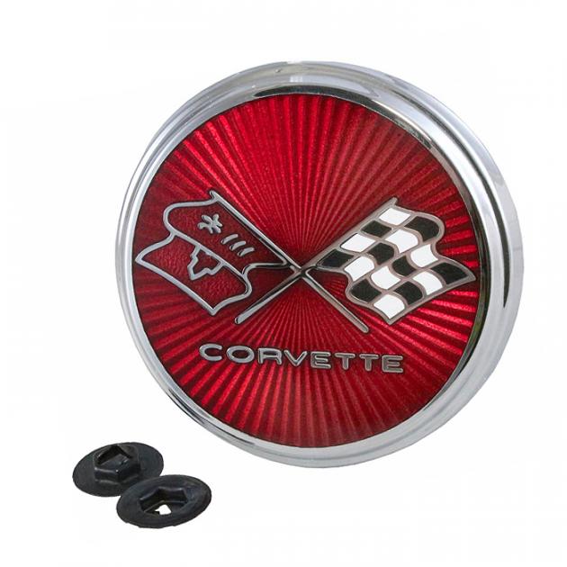 Trim Parts 75-76 Corvette Front Emblem, Each 5961 | Corvette Depot