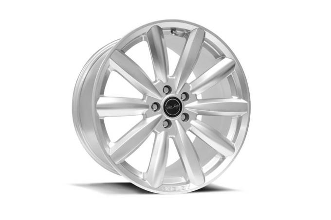 CARROLL SHELBY WHEELS SHELBY CS80 20x11 SILVER +50MM Wheel CS80-211550-CP