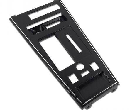 Corvette Shifter Console Trim Plate, For Cars With Power Windows & Power Mirror, 1981-1982