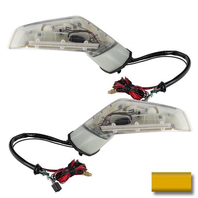 Oracle Lighting XM Concept Side Mirrors, Velocity Yellow (G8A) 3902-504-G8A