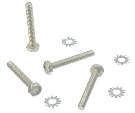 Corvette Headlight Limit Switch Screws, 4 Piece, 1963-1967