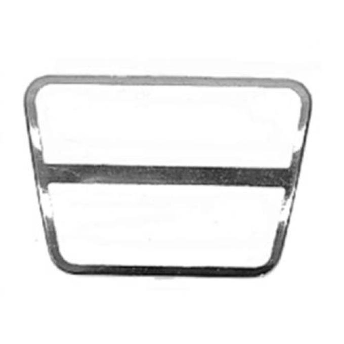 Camaro Brake & Clutch Pedal Pad Trim, For Cars With Manual Transmission, 1967-1981