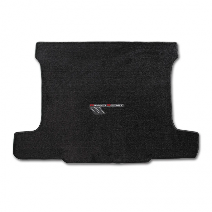 Corvette Cargo Mat Grand Sport Ebony with Logo, 2010-2011