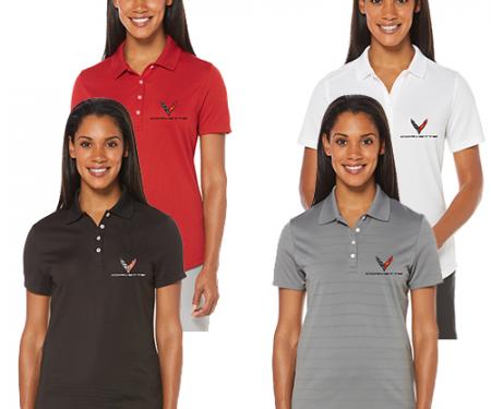 Ladies Next Generation Corvette Callaway Dry Core Polo