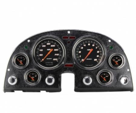 Corvette Updated Classic Instruments Gauge Kit, Velocity Black Series, 1963-1967