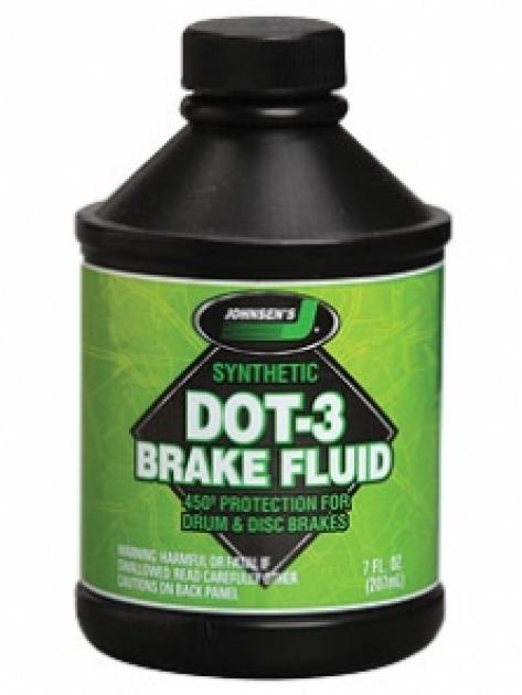 will dot 3 brake fluid damage paint