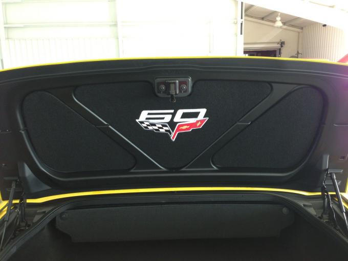 Corvette Trunk Liner, with C6 60th Logo, 2005-2013