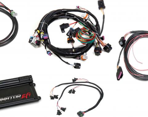 Holley EFI Dominator EFI Kit, LS1 Main Harness w/ Trans and DBW with EV1 Injector Harnesses 550-657