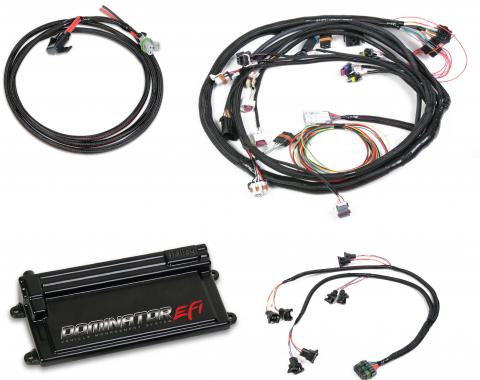 Holley EFI Dominator EFI Kit, Universal Main Harness with EV1 Injector Harness 550-652