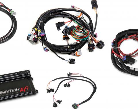 Holley EFI Dominator EFI Kit, LS1 Main Harness w/ Trans Control with EV1 Injector Harnesses 550-656