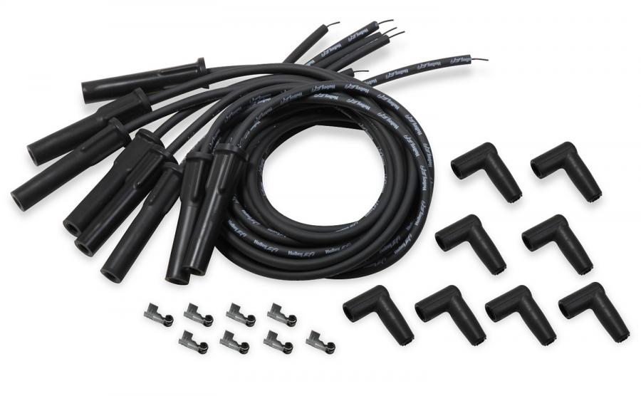 Accel Spark Plug Wire Set, Universal, 135 Deg Black Ceramic Boots 9002CK