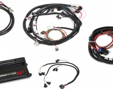 Holley EFI Dominator EFI Kit, LS2 Main Harness w/ Trans Control with EV1 Injector Harnesses 550-658