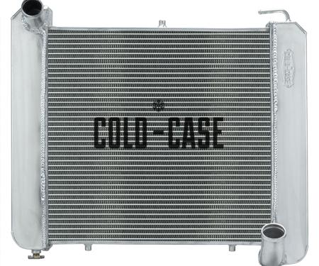 Cold Case Radiators Corvette Radiator For 61-62 Corvette Polished Aluminum Cold Case Radiator CHV711