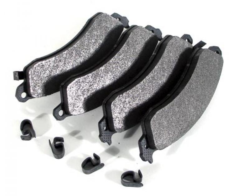 Corvette Brake Pads, Front Axle Set, 1988-1996