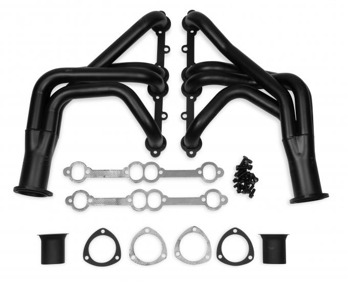 FlowTech 1963-1974 Chevrolet Corvette Long Tube Header, Black Paint 11106FLT