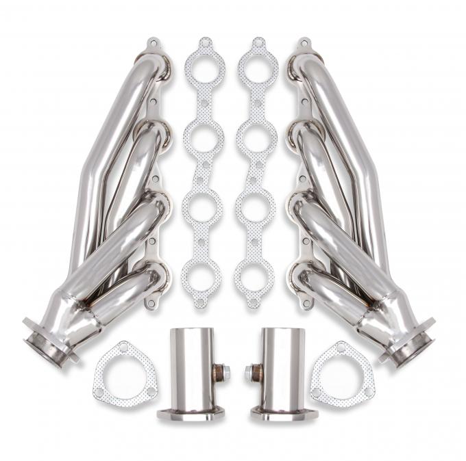 FlowTech Shorty Headers, Polished 11576FLT