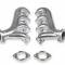 FlowTech LS Swap Exhaust Manifolds, Silver Ceramic Finish 31730-1FLT