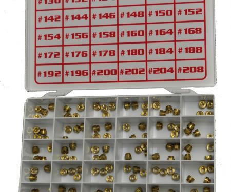 Quick Fuel Technology Alcohol Jet Assortment Kit #116 Thru #208 (4 Ea.) 36-436AQFT