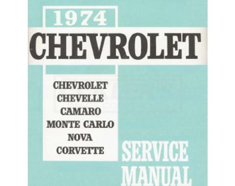 Corvette Service Manual, 1974