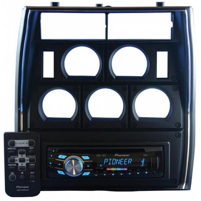 Corvette Stereo, Pioneer iPhone Series, 200 Watts, With Bezel, 1978-1980