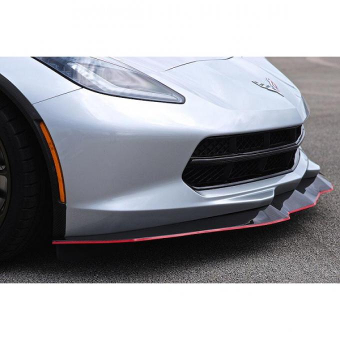 Corvette Concept7 Carbon Fiber Front Splitter, 2014-2017