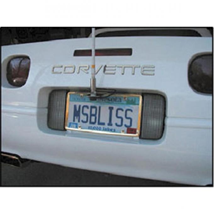 Corvette CB NGP Antenna System, With Quick Disconnect & Black Antenna Mast, 1984-1996