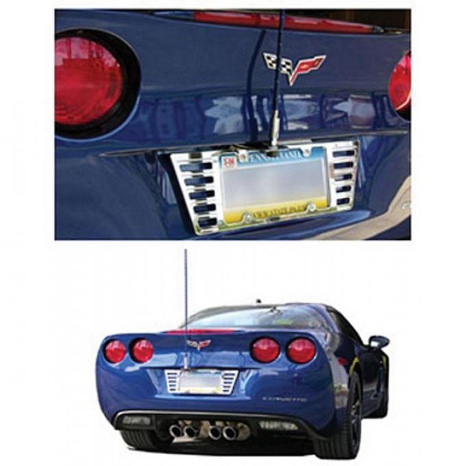 Corvette CB NGP Antenna System, With Quick Disconnect & Black Antenna Mast, 2005-2013