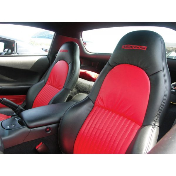 Corvette America 2001-2004 Chevrolet Corvette Leather Seat Covers Z06 ...