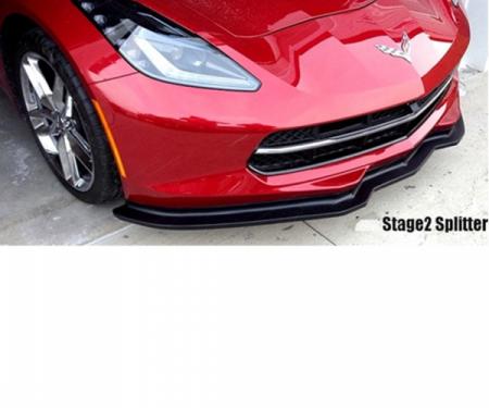 Corvette Stingray ZR7® Stage 2 Front Splitter, Painted Body Color, 2014-2017