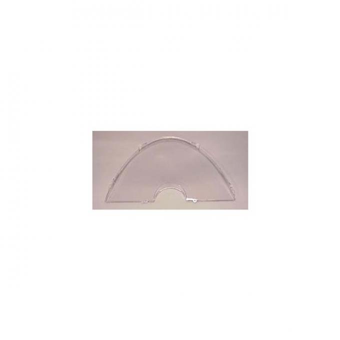 Corvette Dash Instrument Trim Lens, 1990-1996