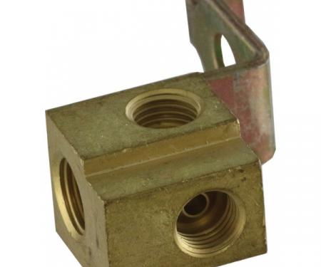 Corvette Brake Distribution Block, Left Front, 1963-1965