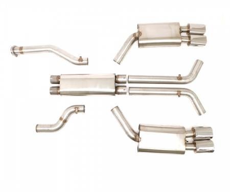 Corvette B&B Triflo Exhaust System, 3" LT1, 1992-1995