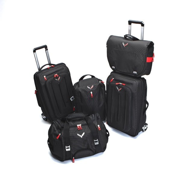 Corvette Stingray Luggage Set, 5 Piece, C7 Logo