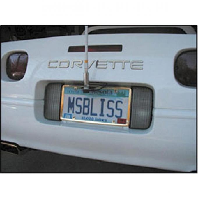 Corvette CB NGP Antenna System, With Quick Disconnect & RedAntenna Mast, 1984-1996