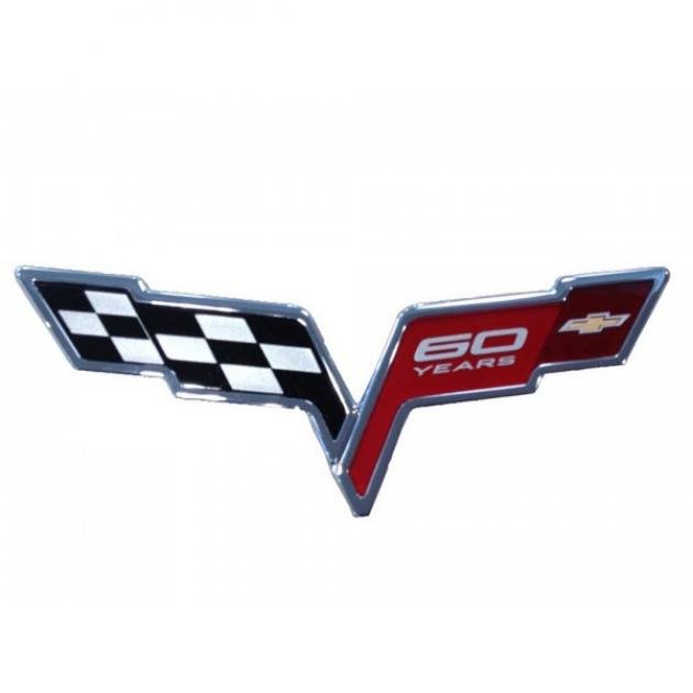 Corvette Front Emblem, 60th Anniversary, 2013 | Corvette Depot