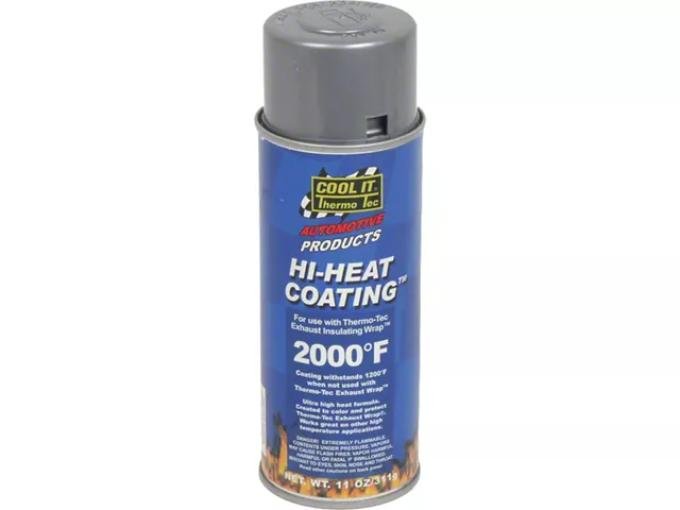 Thermo-Tec Hi-Heat Exhaust Wrap Coating, Aluminum