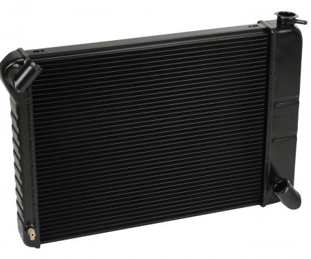 DeWitts 1966-1967 Chevrolet Corvette Direct Fit Radiator Black, Manual 32-1239066M