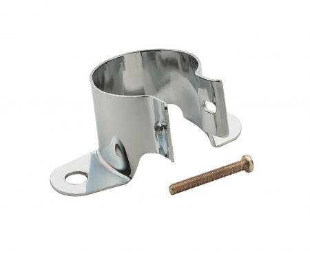 Mr. Gasket Chrome Coil Holder Bracket with Bolt, Angled Mount 9767