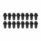 Mr. Gasket Header Bolts, 3/8-16 X 3/4 Inch Hex Head, Set of 16 919G