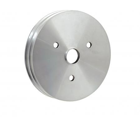 Mr. Gasket Crankshaft Pulley, Aluminum, Double Groove 5313