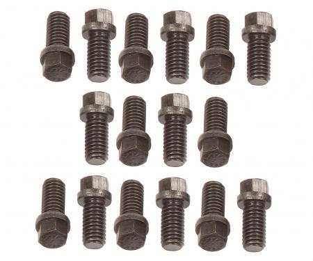 Mr. Gasket Header Bolts, 3/8-16 X 3/4 Inch Hex Head, Set of 16 919G