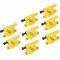 Accel Ignition Coils, SuperCoil GM LS2/LS3/LS7 Engines, Yellow, 8-Pack 140043-8