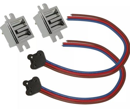 1968-1982 Corvette Power Window Switch Harness w/Pigtail Kit