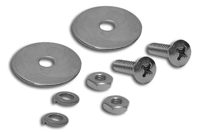 Redline Restomotive® 1963-1967 Chevrolet Corvette Convertible Top Rear Latch Screw Set