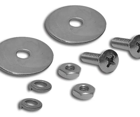 Redline Restomotive® 1963-1967 Chevrolet Corvette Convertible Top Rear Latch Screw Set