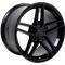 Black Rims fit Chevrolet Corvette (C6 Z06 style) 17x9.5