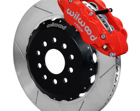 Wilwood Brakes 1988-1996 Chevrolet Corvette Forged Narrow Superlite 6R Big Brake Front Brake Kit (Hat) 140-9298-R