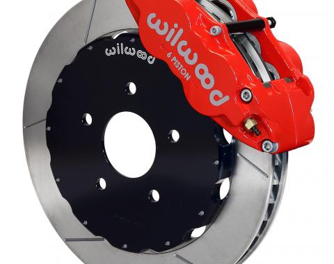 Wilwood Brakes Forged Narrow Superlite 6R Big Brake Front Brake Kit (Hat) 140-8921-R