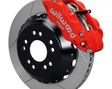 Wilwood Brakes 1965-1982 Chevrolet Corvette Forged Narrow Superlite 6R Big Brake Front Brake Kit (Hat) 140-10617-R